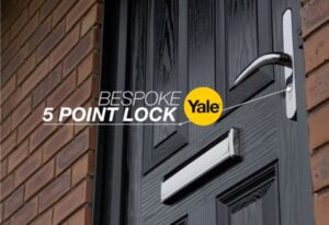 Yale lock on an Xtremedoor
