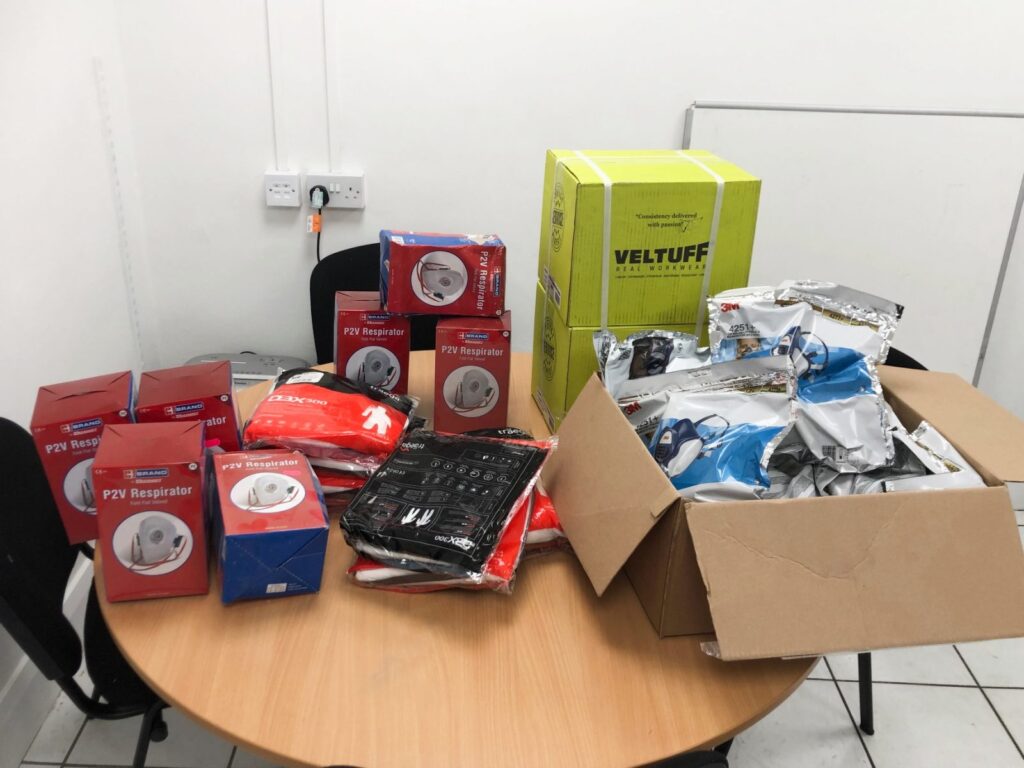 Vista donate personal protective equipment to NHS