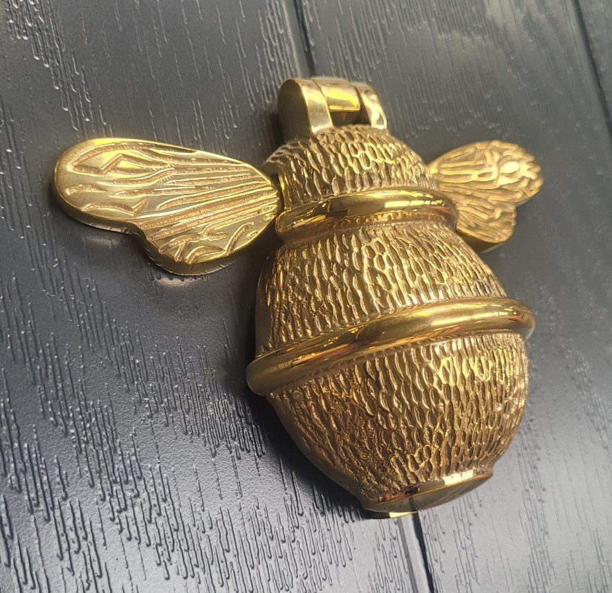 Buzzing trend: The rise of bee door knockers in home décor