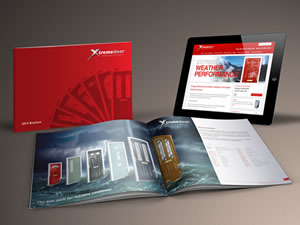 The XtremeDoor marketing brochure and website