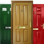 Composite fire doors