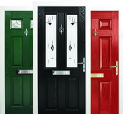 Composite fire doors