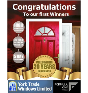 January's competition winners have been announced for an XtremeDoor composite door