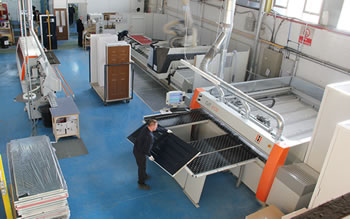 Vista's manufacturing facilities for composite doors