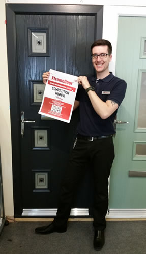 XtremeDoor composite door competition winners UK Building Plastics