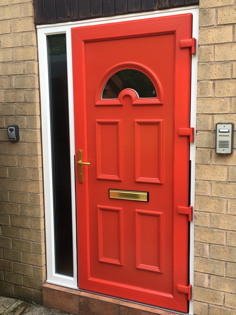 uPVC flood door