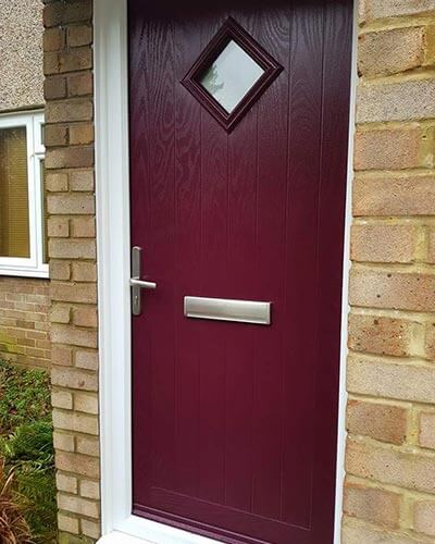 Red Xtreme composite door