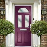 Purple composite door from Xtreme