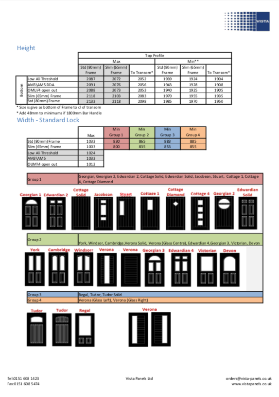 Xtremedoor door styles