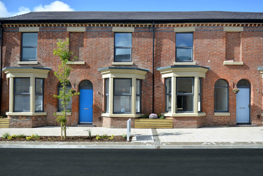 Two houses in Welsh Streets.