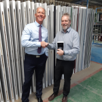 Vista’s Managing Director Keith Sadler (L) and Technical Director Pip Anger (R)